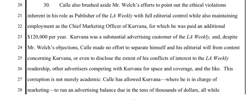 Illustration for article titled L.A. Weekly Co-Owner Sues Other Owners, Alleges Wild Ethics Violations